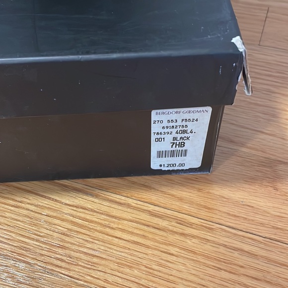 LIMITED!!! Gucci Black GG LEATHER BAMBOO HEEL ROSE GOLD KNEE BOOTS,37.5 - Picture 2 of 14